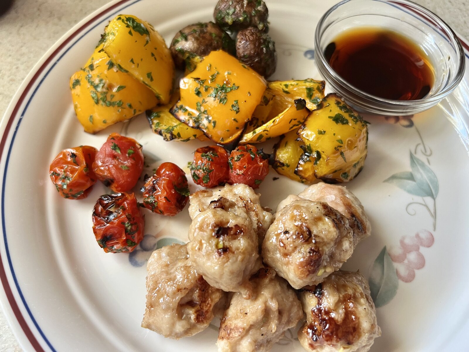 Chicken-Meatball Yakitori