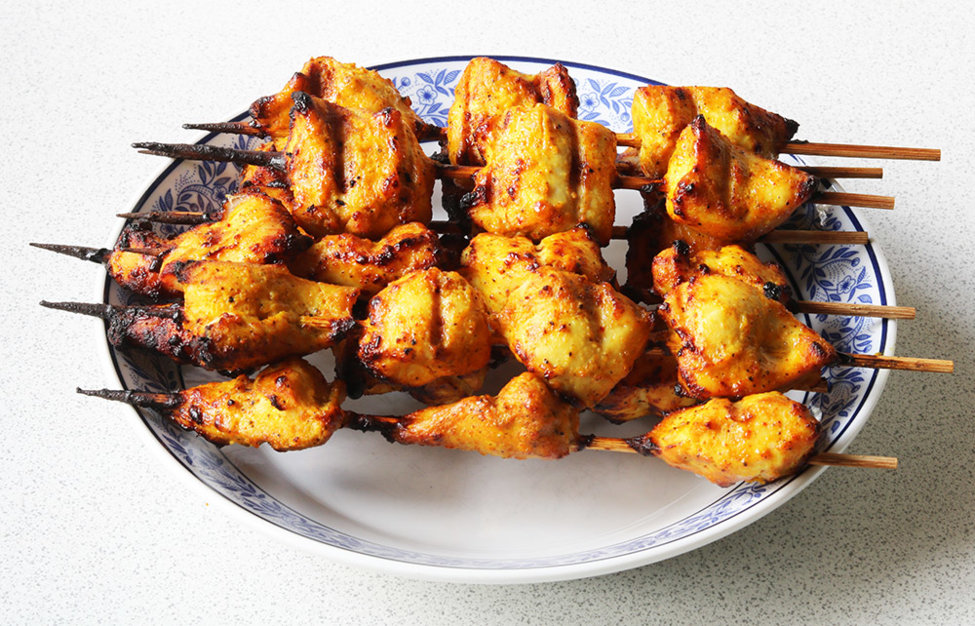 Chicken tikka.