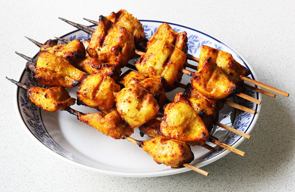 Chicken tikka.