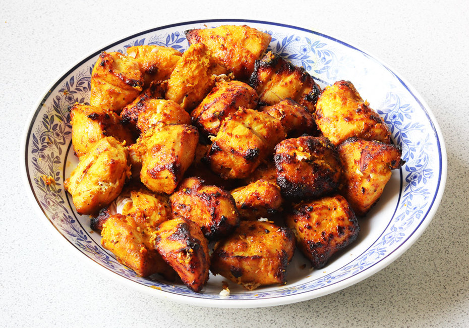 Chicken tikka.