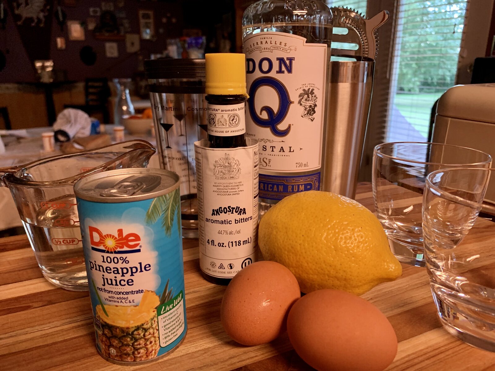 Cocktail Ingredients