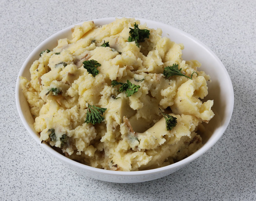 Cold parsley mash.