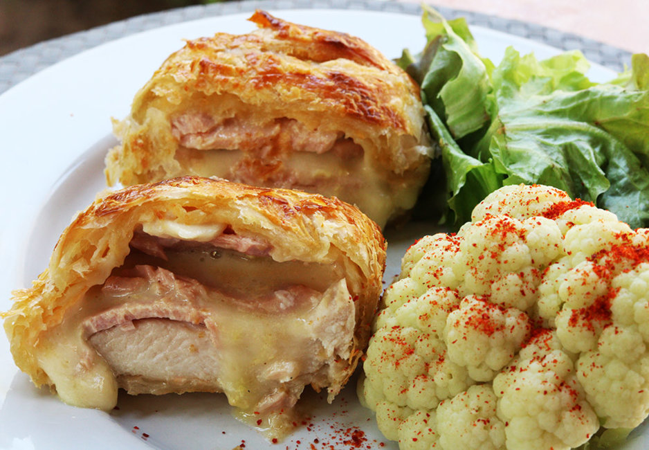 Cordon bleu Wellington.