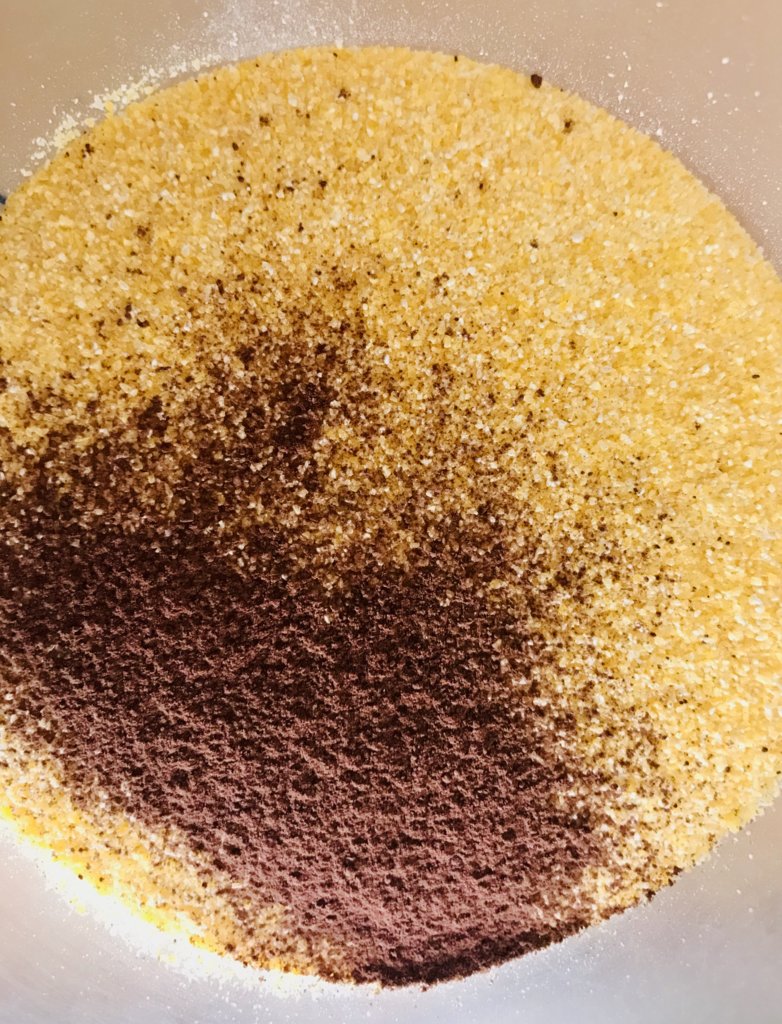 Corn flour and cocoa powder mix.jpeg