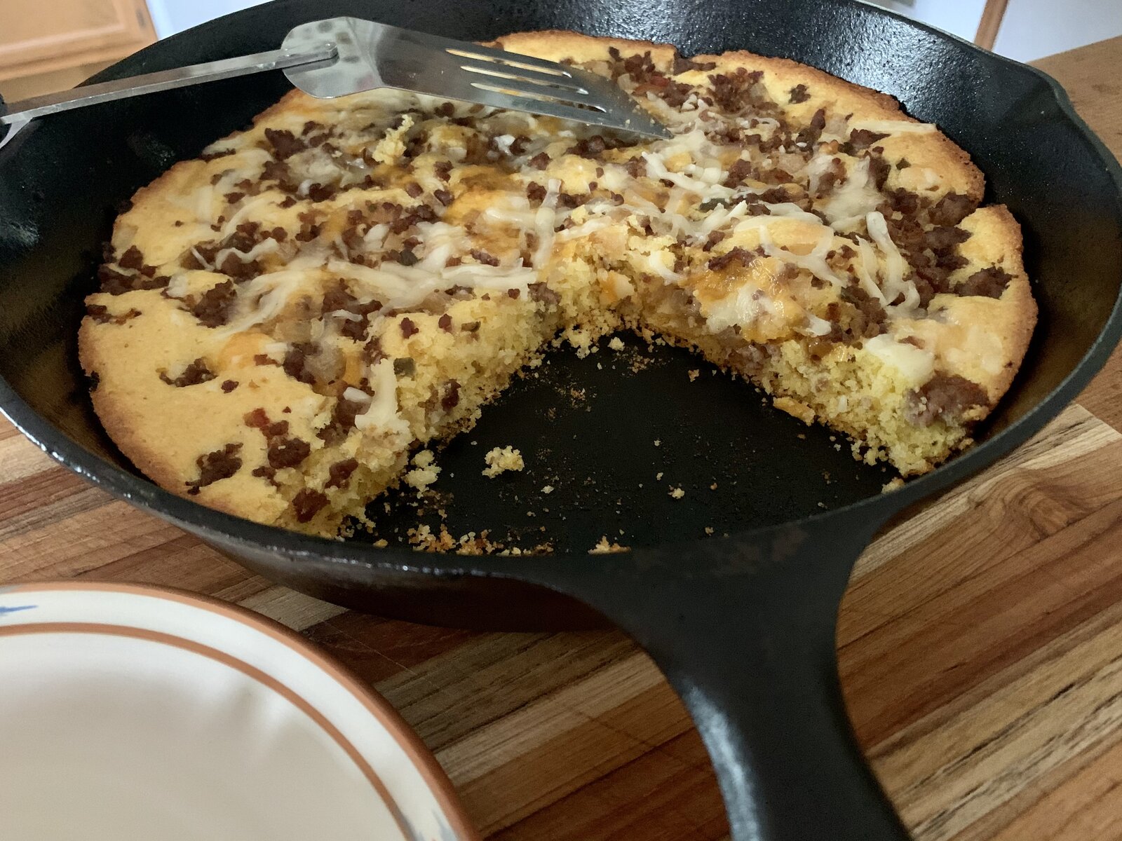 Cornbread In The Skillet