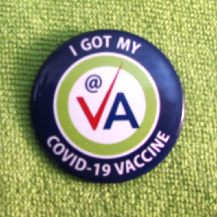 COVID19 Vaccine Button