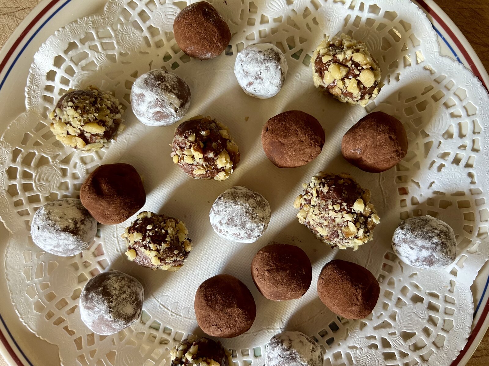 Cream Cheese Chocolate Truffles