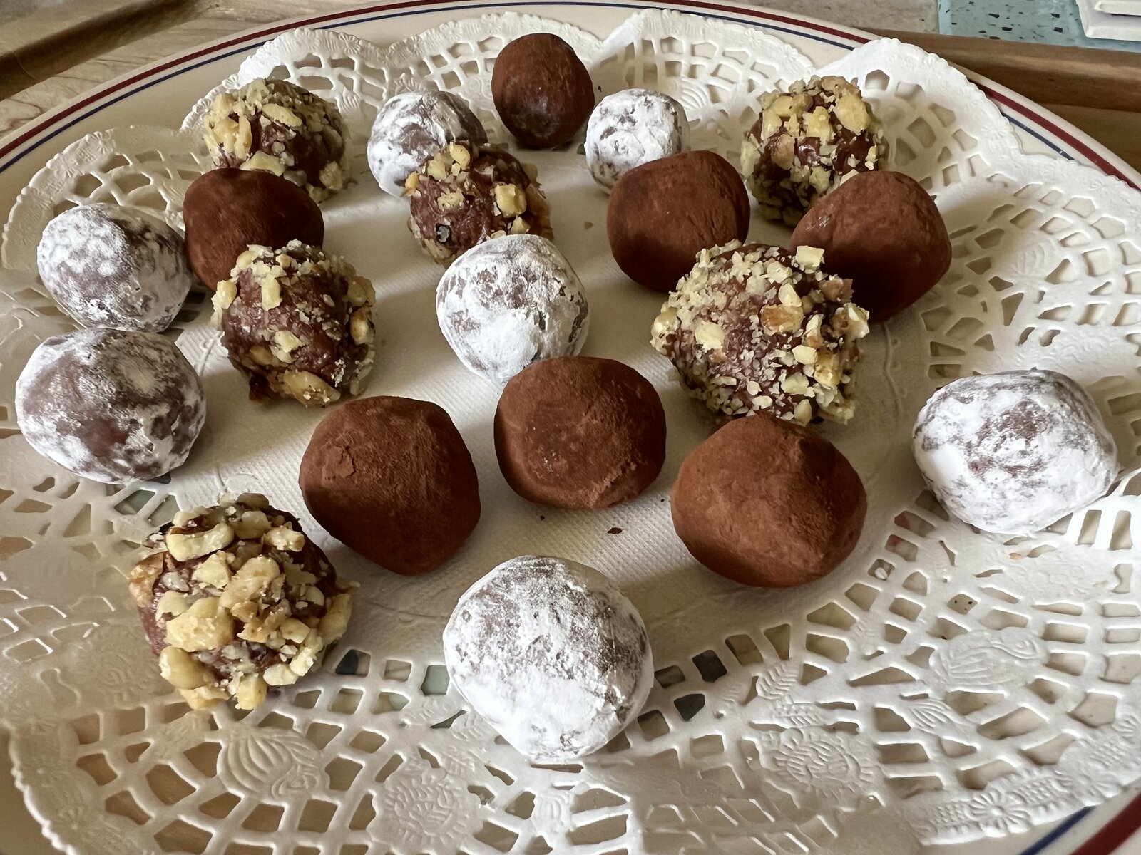 Cream Cheese Chocolate Truffles