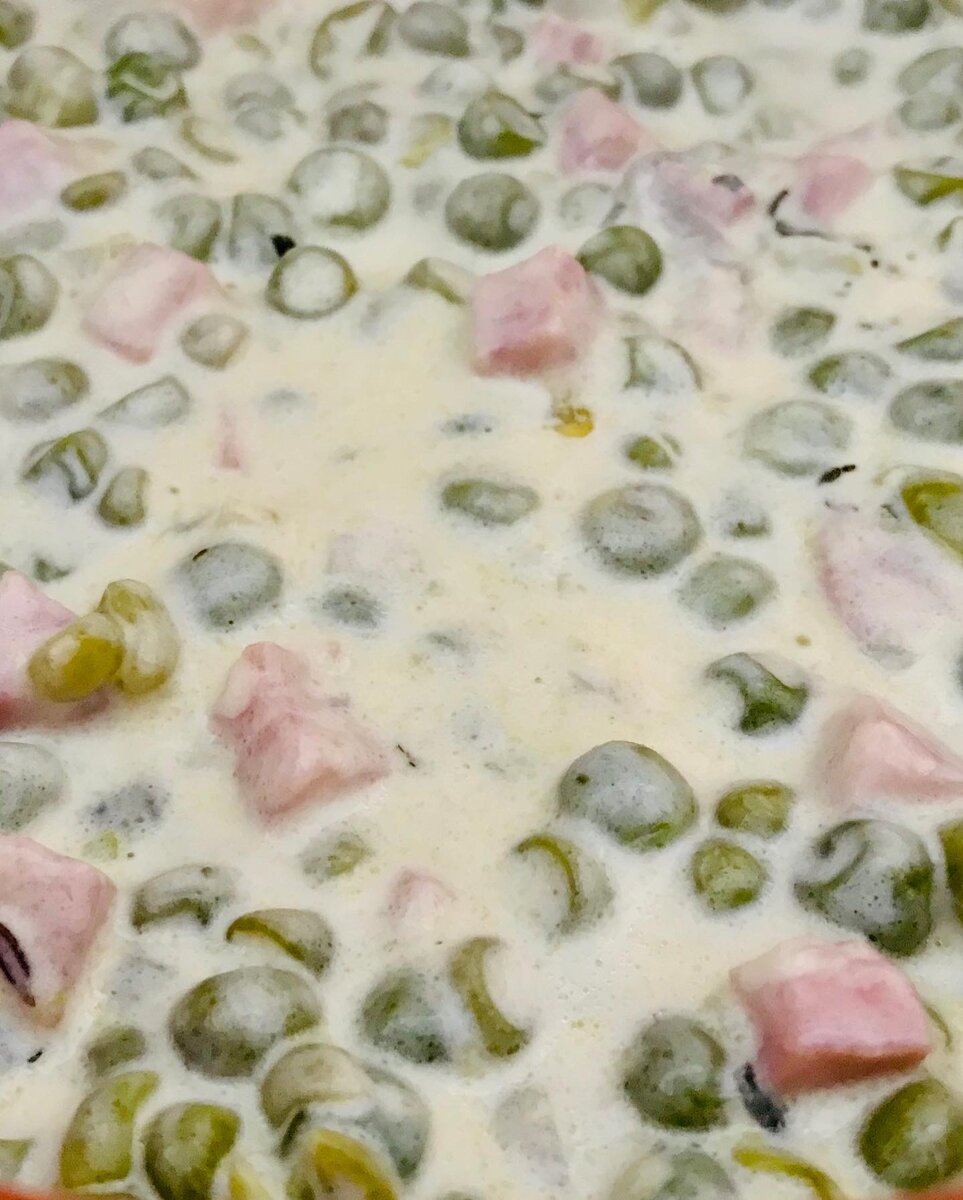 Cream, Pea and Ham sauce.jpeg