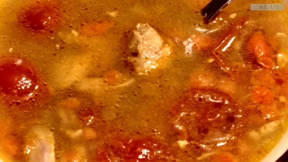 Cumin Chicken Soup closeup