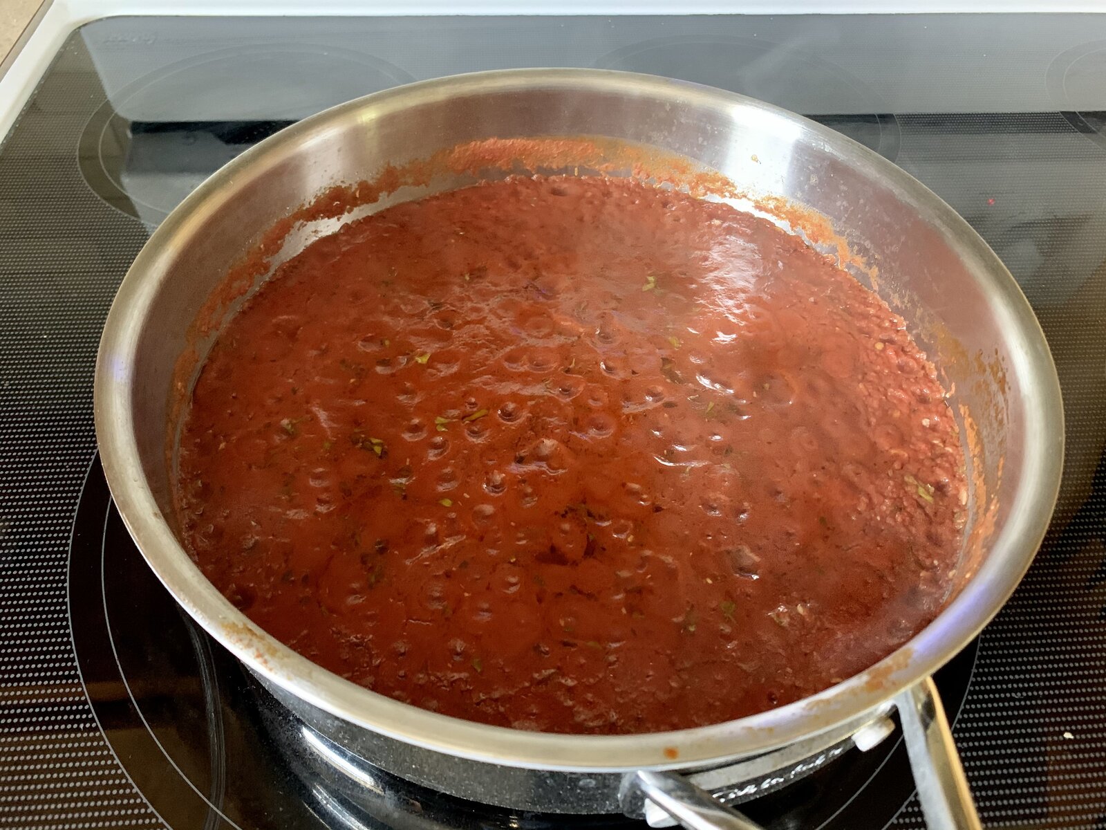 Dark Chocolate Marinara Sauce