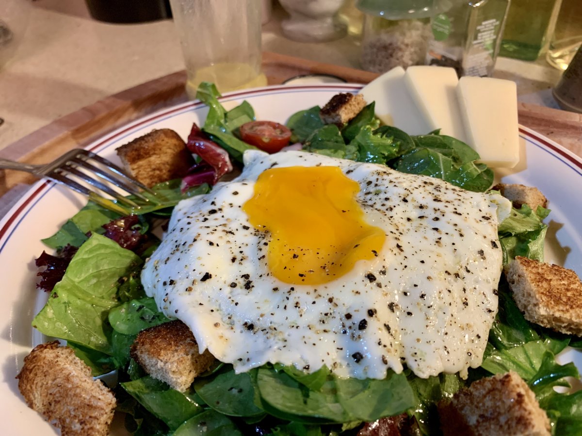 Egg On A Salad