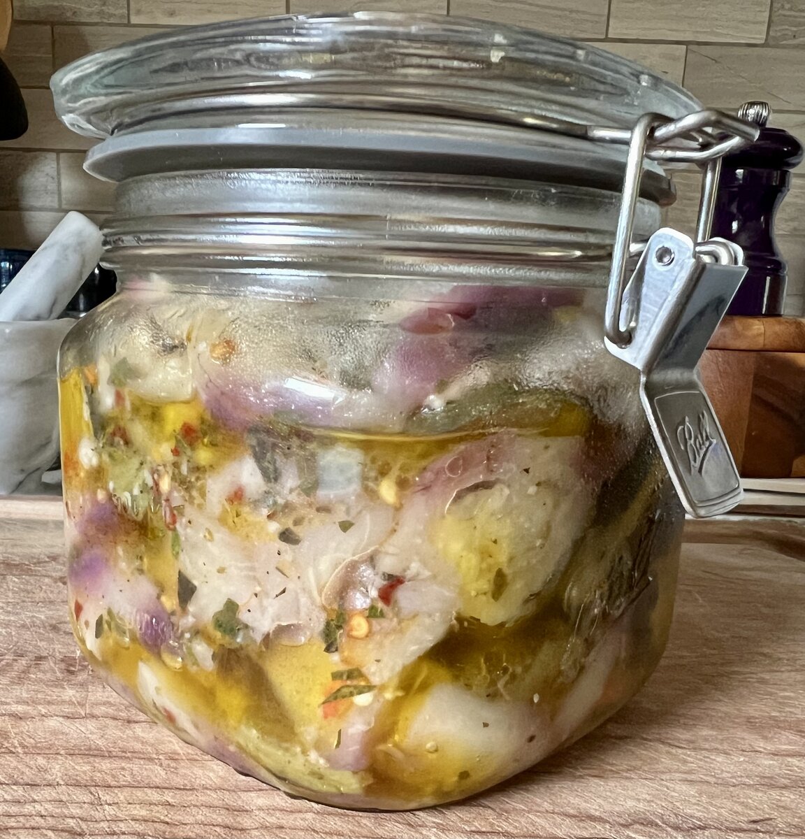 Eggplant Escabeche