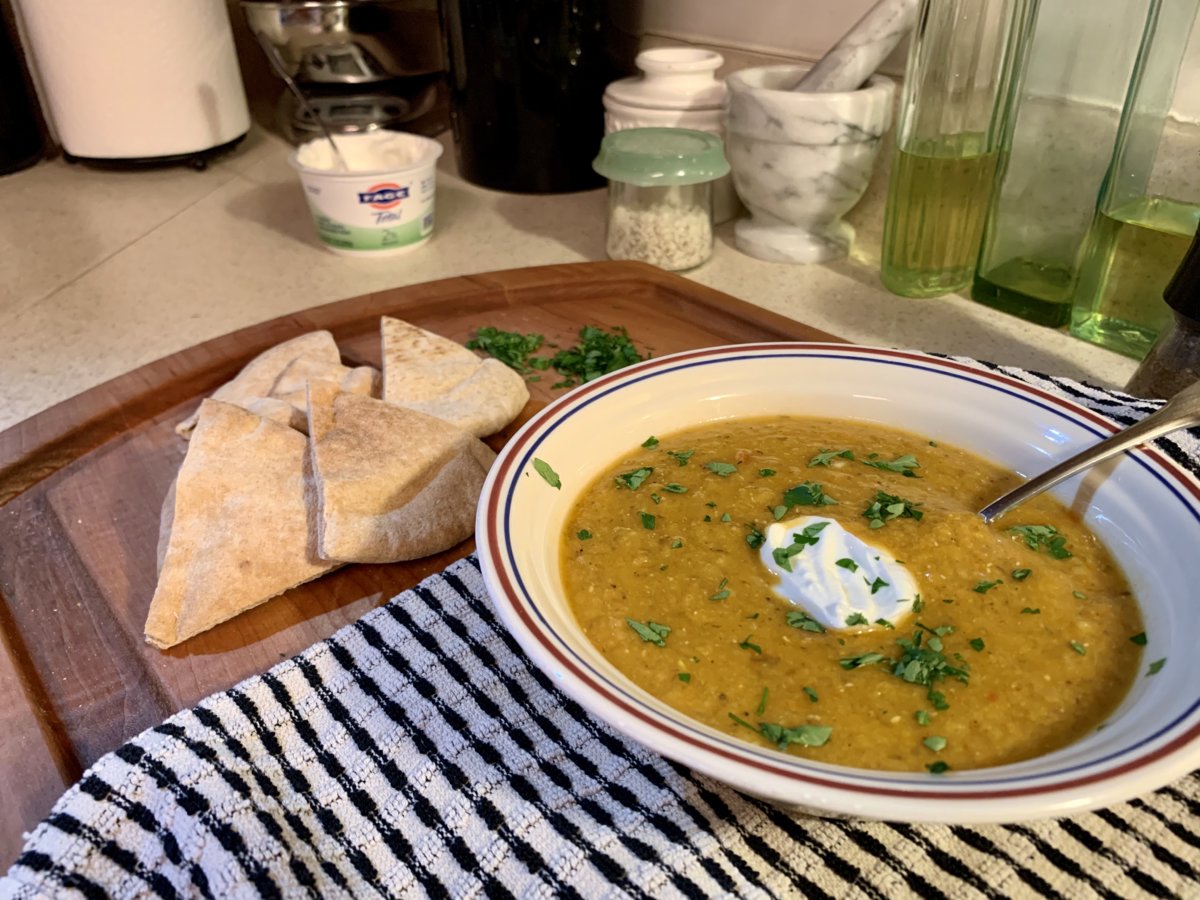 Egyptian Red Lentil Soup