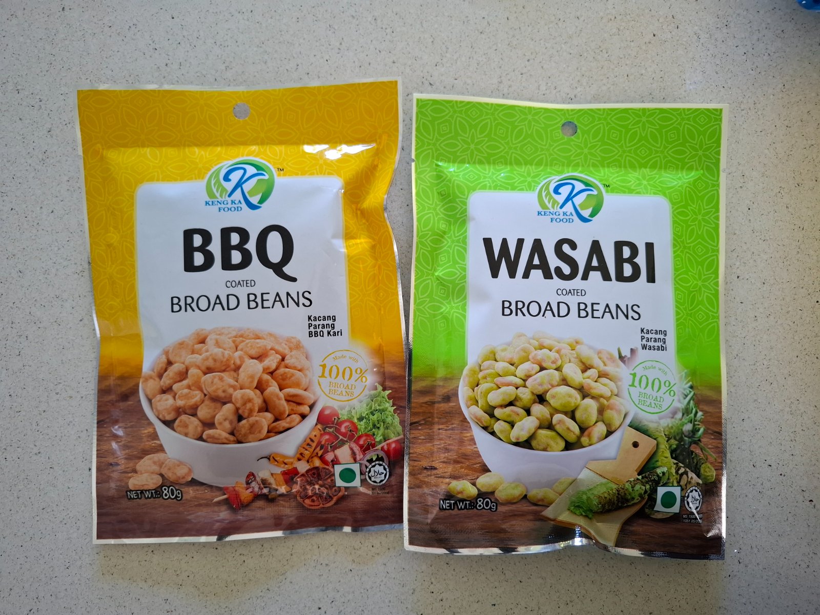 Flavoured Broad Beans