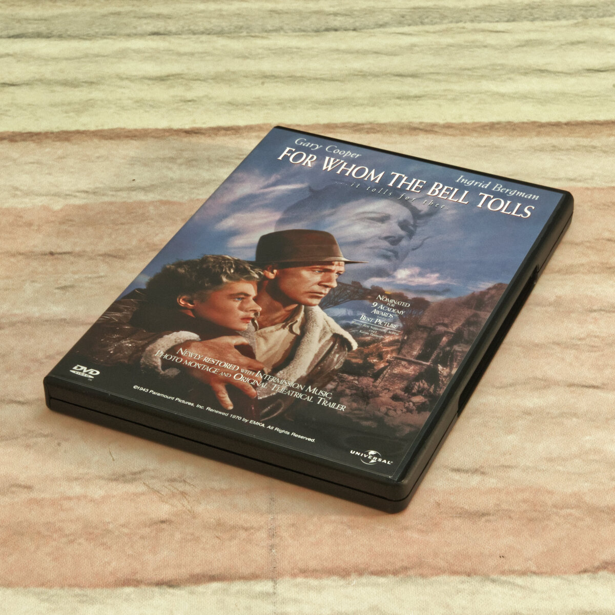 For Whom The Bell Tolls Movie DVD
