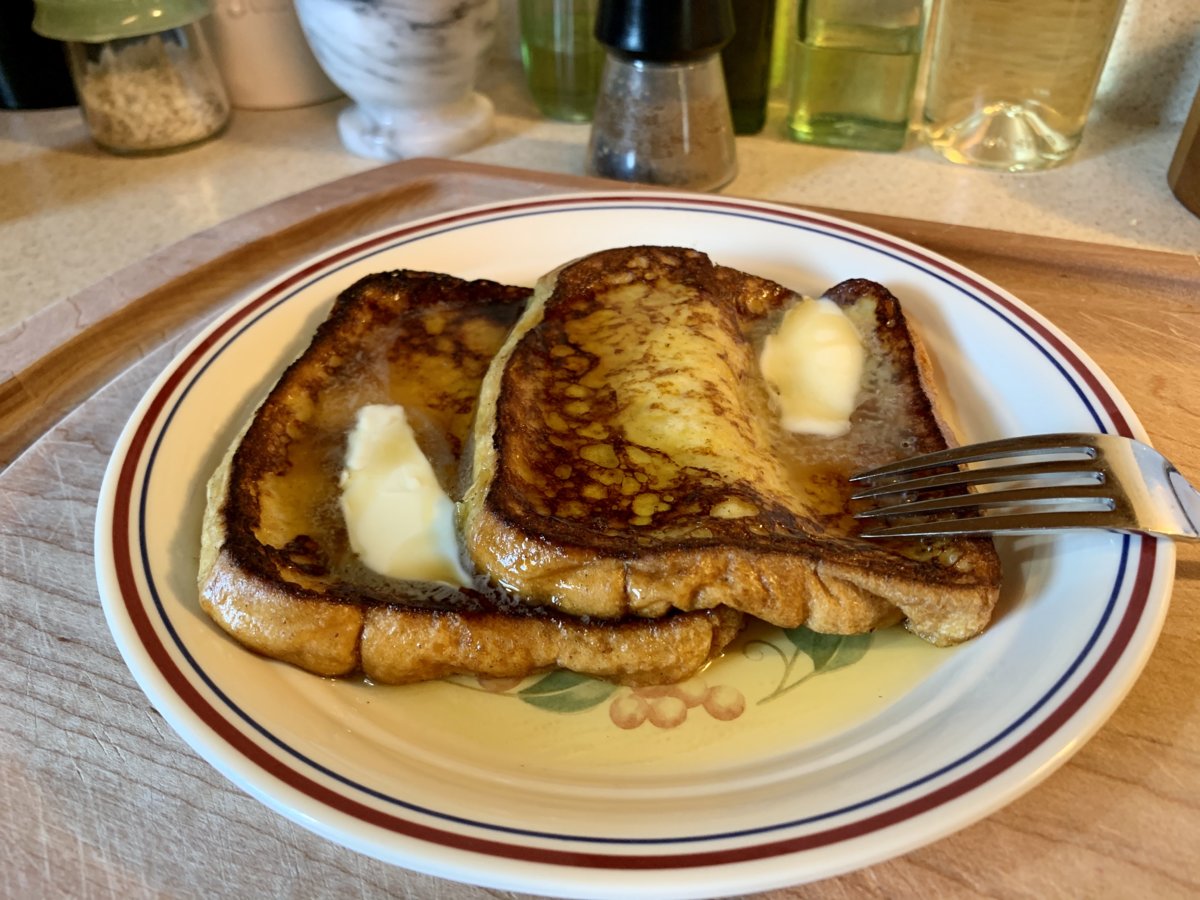 French Toast Plated