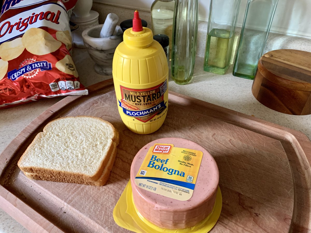 Fried Bologna Ingredients