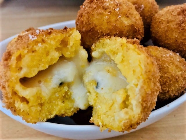 Fried Polenta Balls stuffed with Gorgonzola.jpg