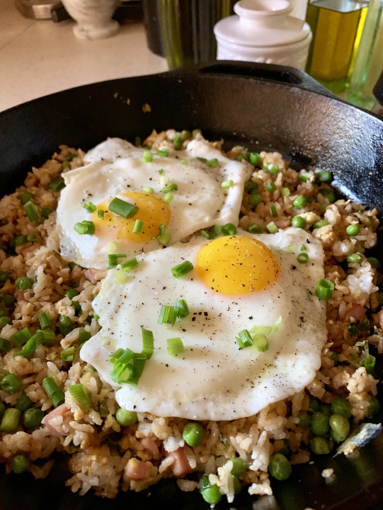 Fried Rice And Eggs