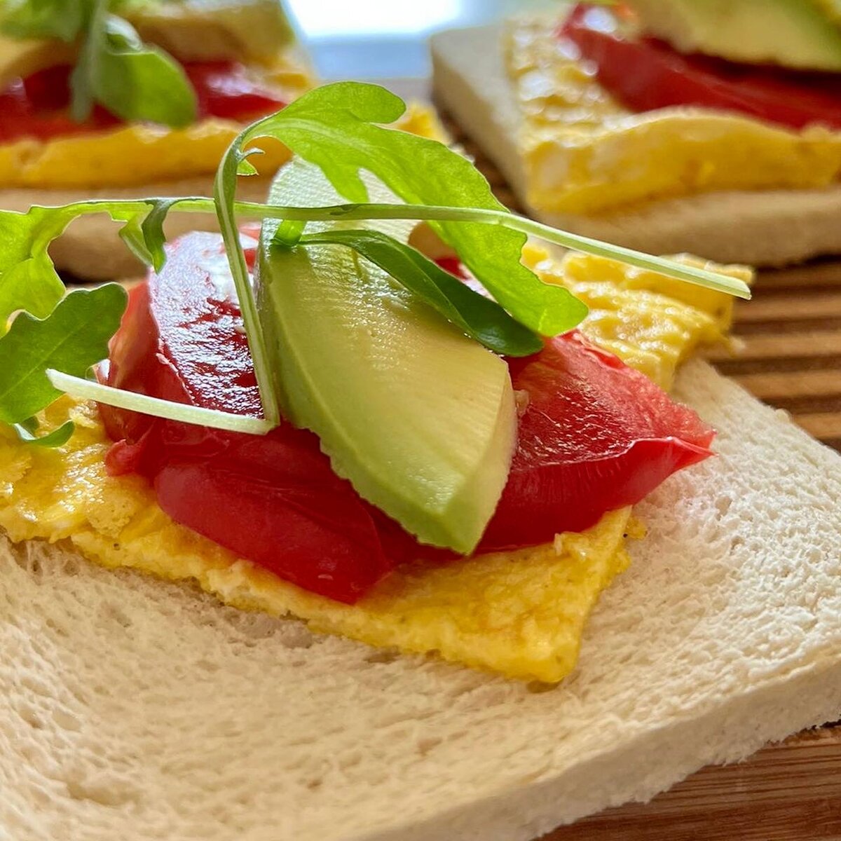 Frittata and Avocado open-topped sandwich.jpeg