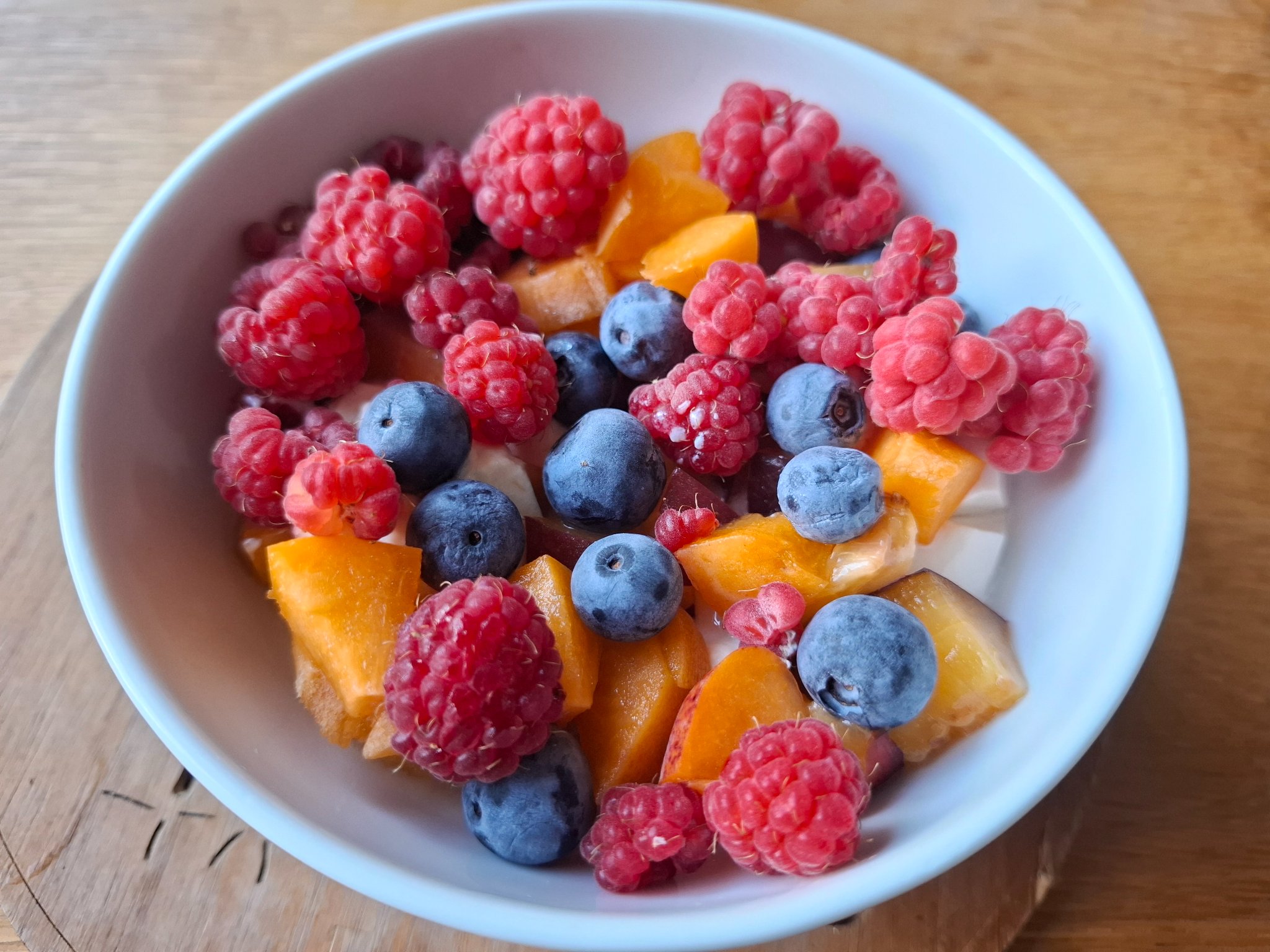 Fruit and Yoghurt