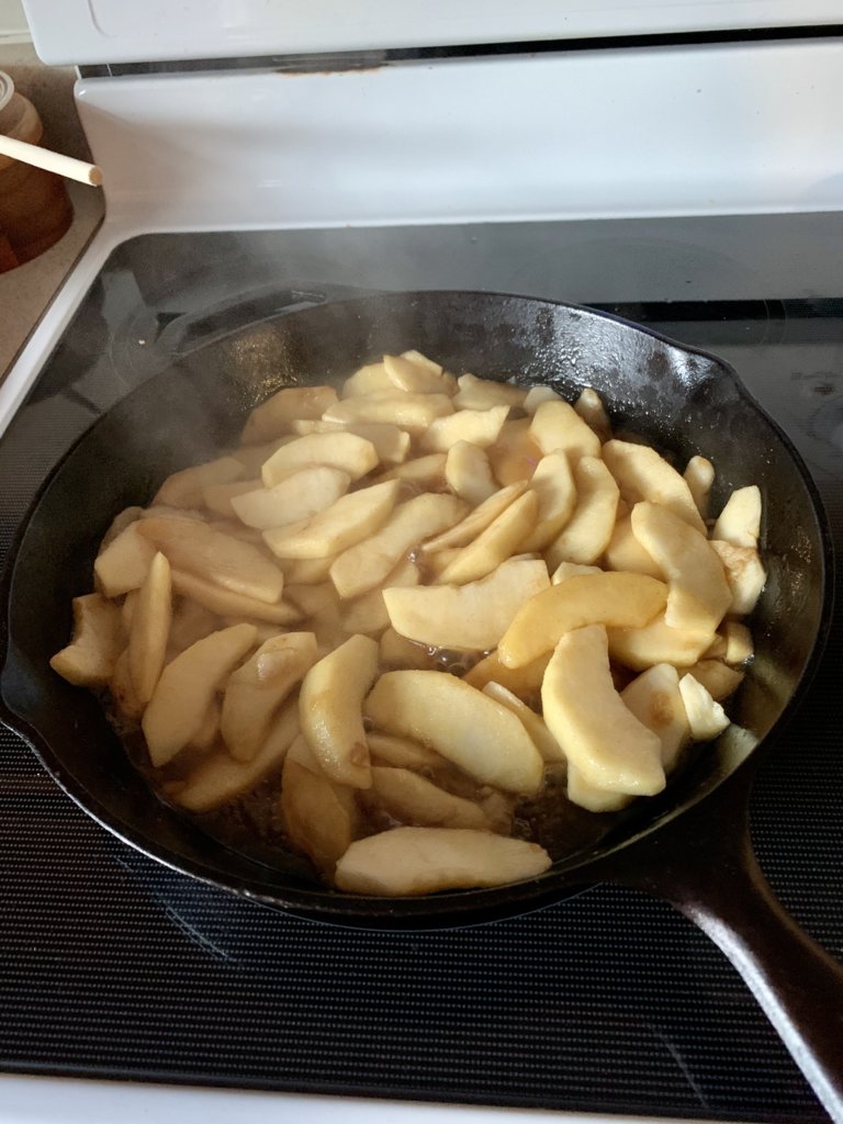 Frying Apples