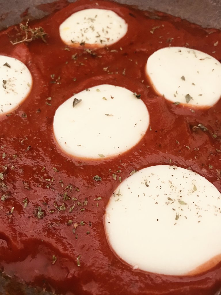 Galbanino cheese in Marinara Sauce.jpeg