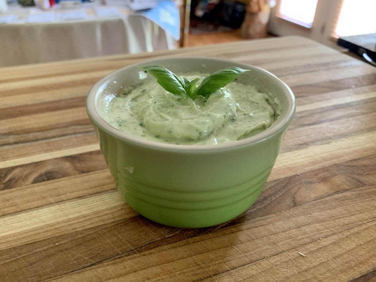 Garlic-Basil Mayonnaise