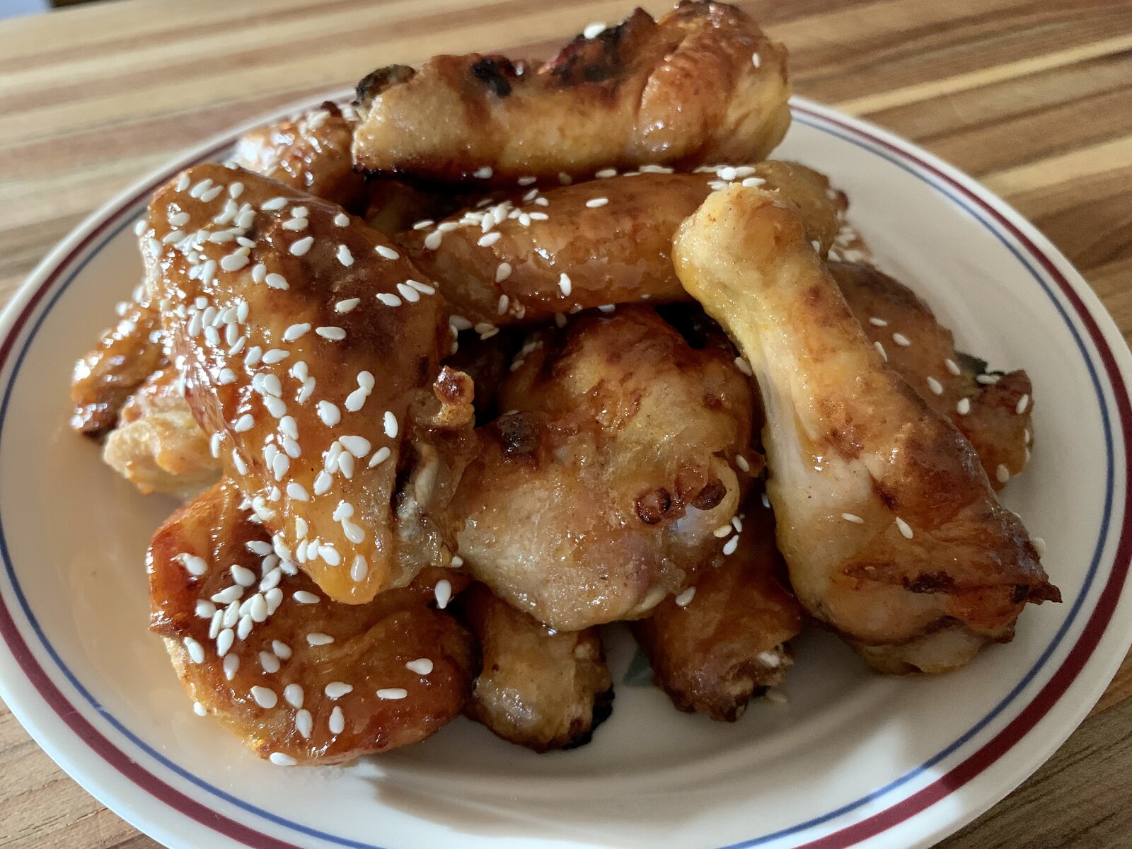 Ginger-Orange Chicken Wings