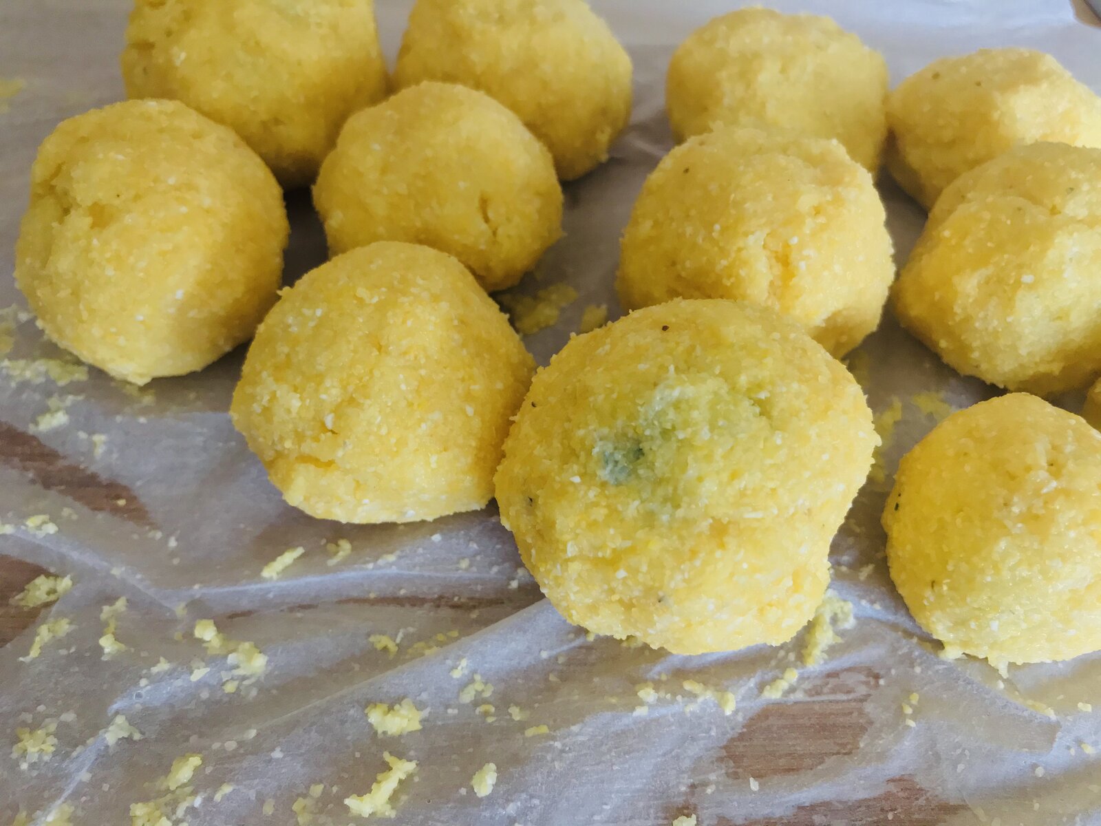 Gorgonzola stuffed Polenta balls.jpeg