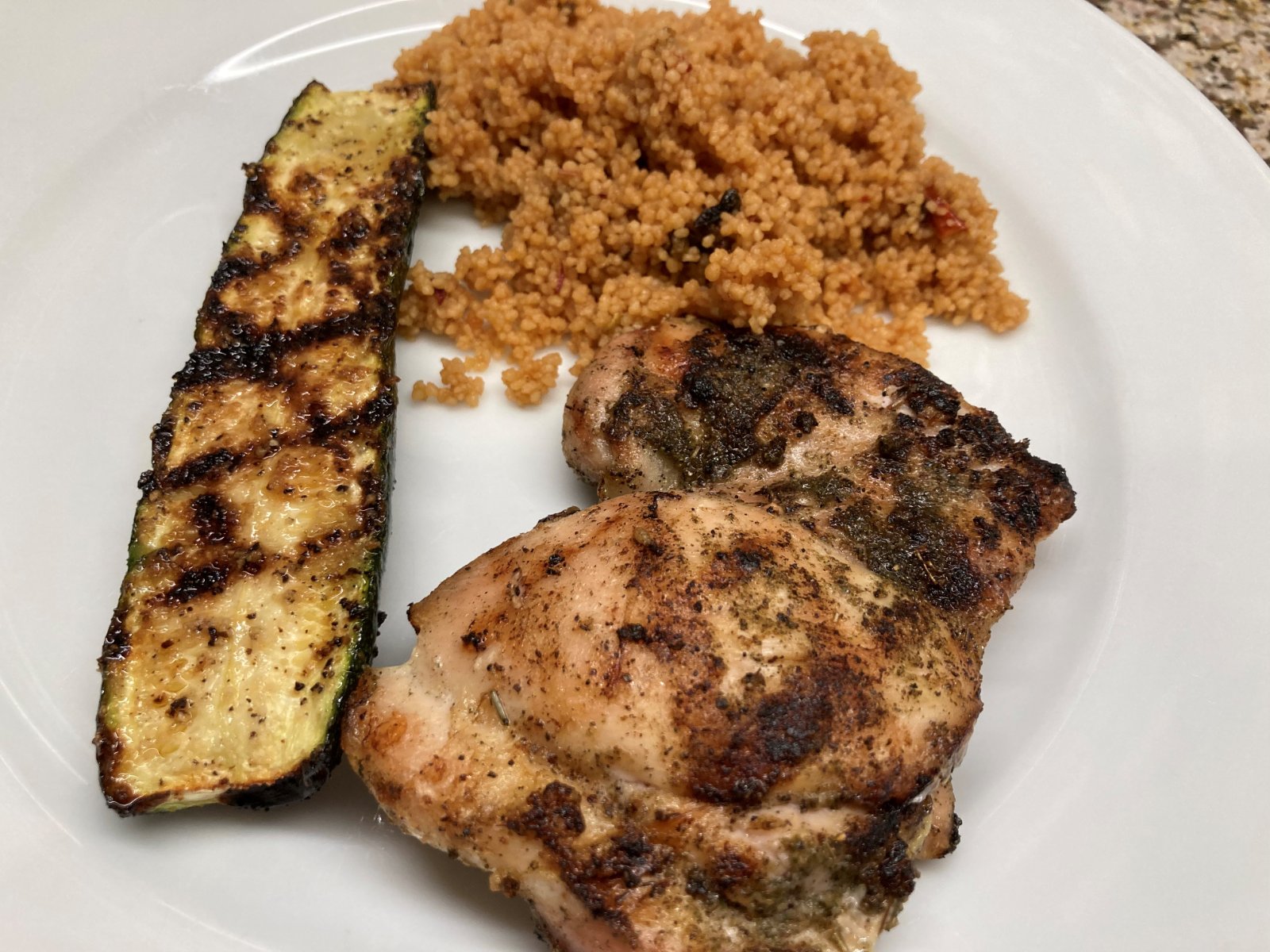 Grilled Zucchini/Courgette