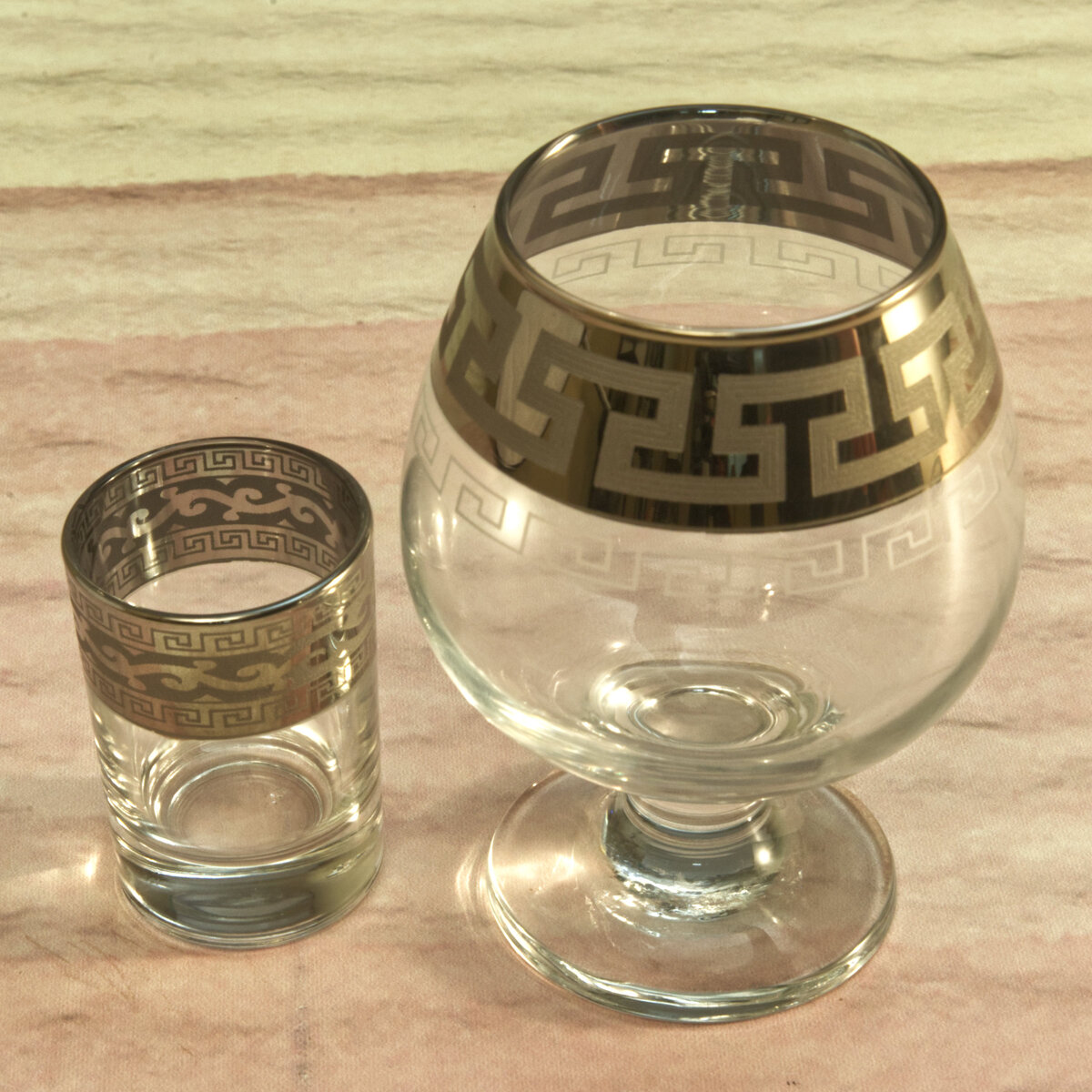 Gus Russian Wedding Snifter And Shot Glass