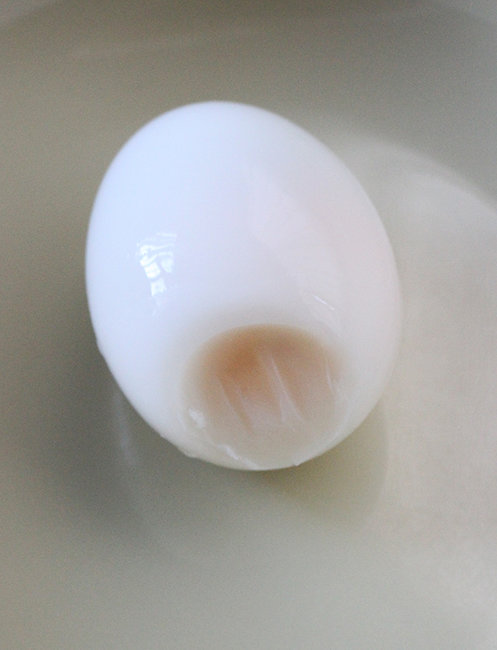 Hard boiled egg whole