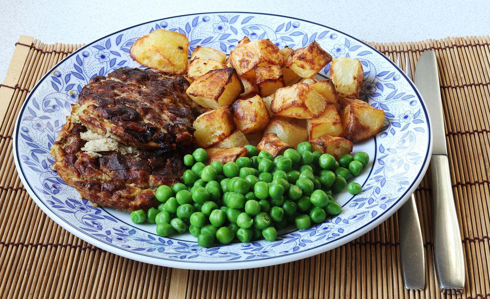 Haslet, roast potatoes, peas s.jpg