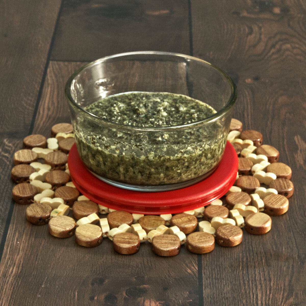 Honey Basil Garlic Pesto