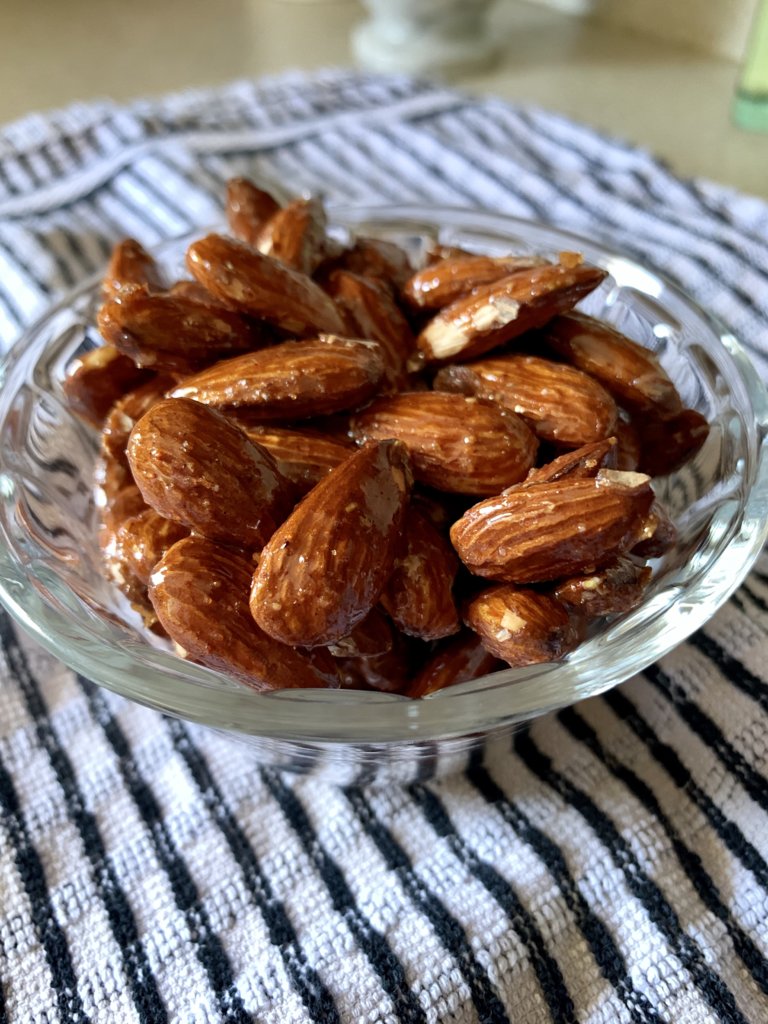 Honey-Glazed Almonds