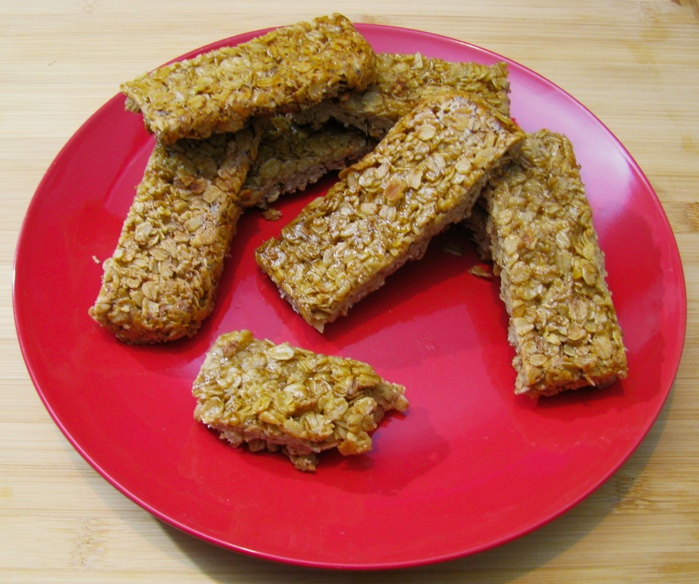 Honey Oats Granola Bars