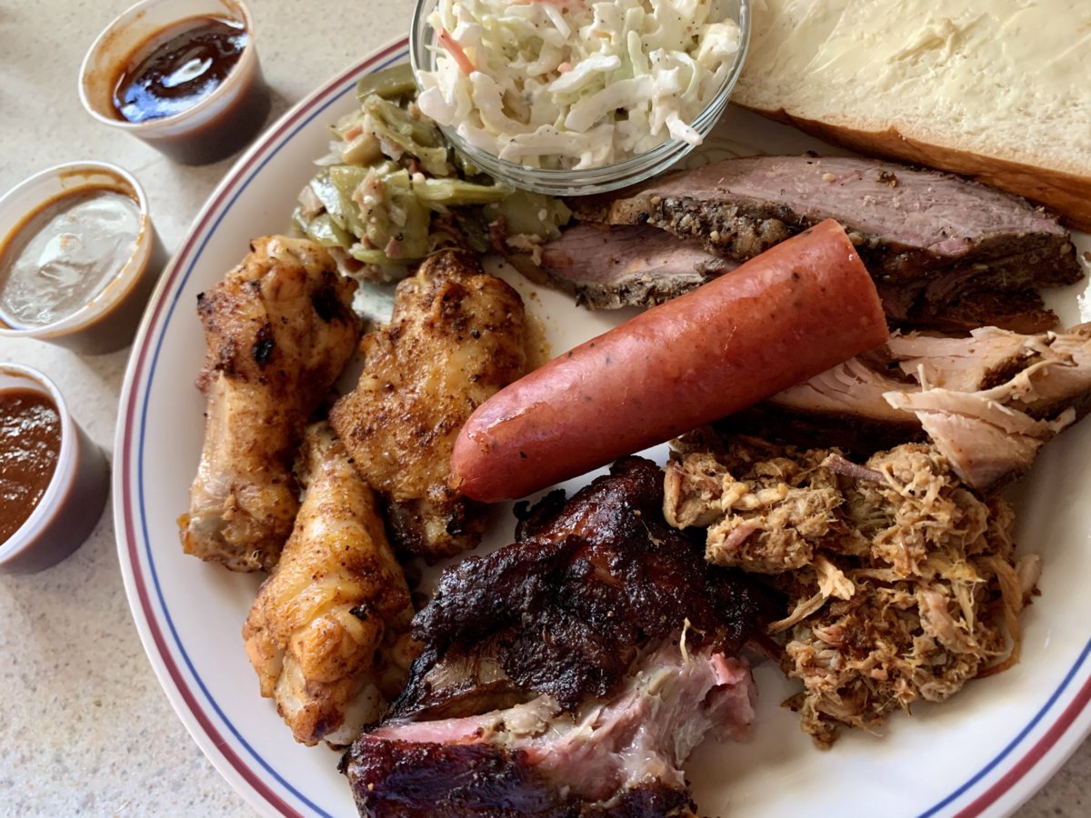 Hot Sausage, Brisket, Turkey, Pulled Pork, And Wings