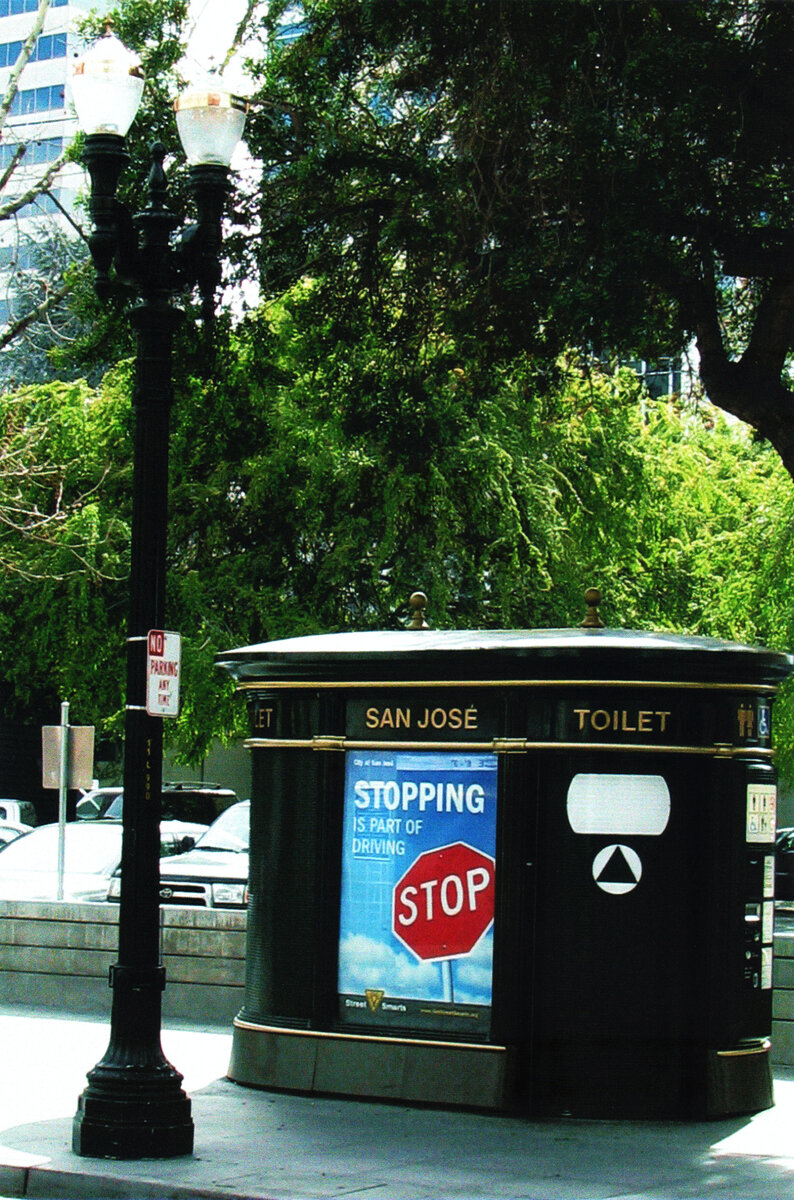 Humor Photo  - San Jose Pay Toilet with No Parking or (if available) Pay Parking