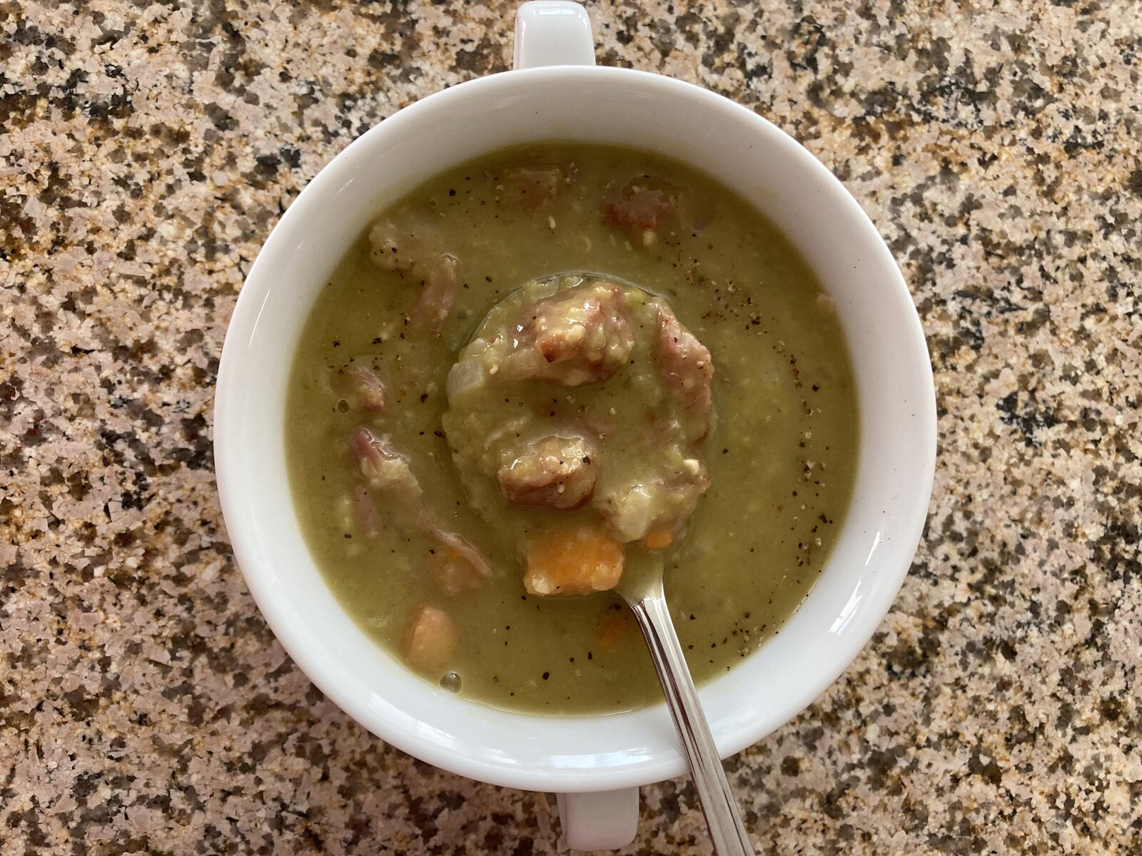 Instant Pot® Spilt Pea and Ham Hock Soup (round 2) CookingBites