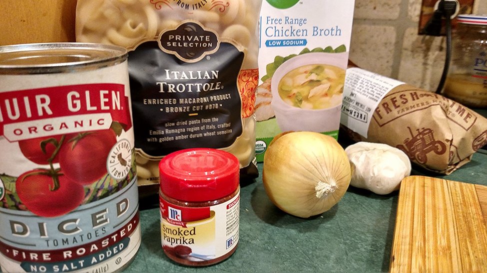 Italian Goulash Ingredients