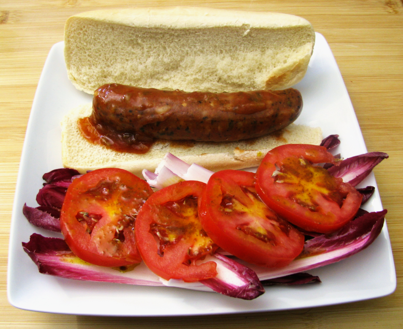 Italian Sausage Hoagie Sandwich