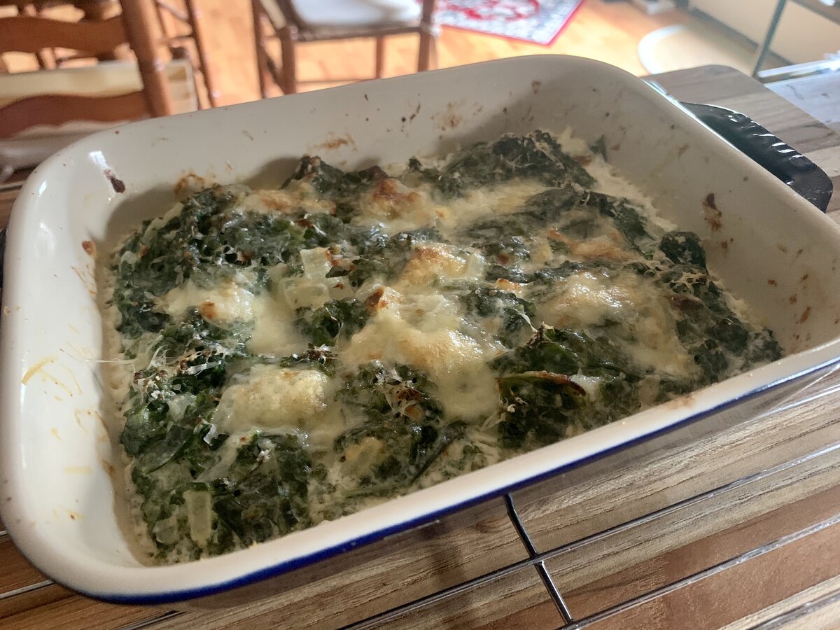 Kale Gratin