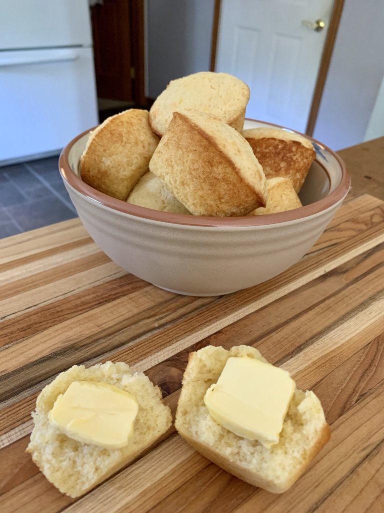 Lemon-Buttermilk Corn Muffins