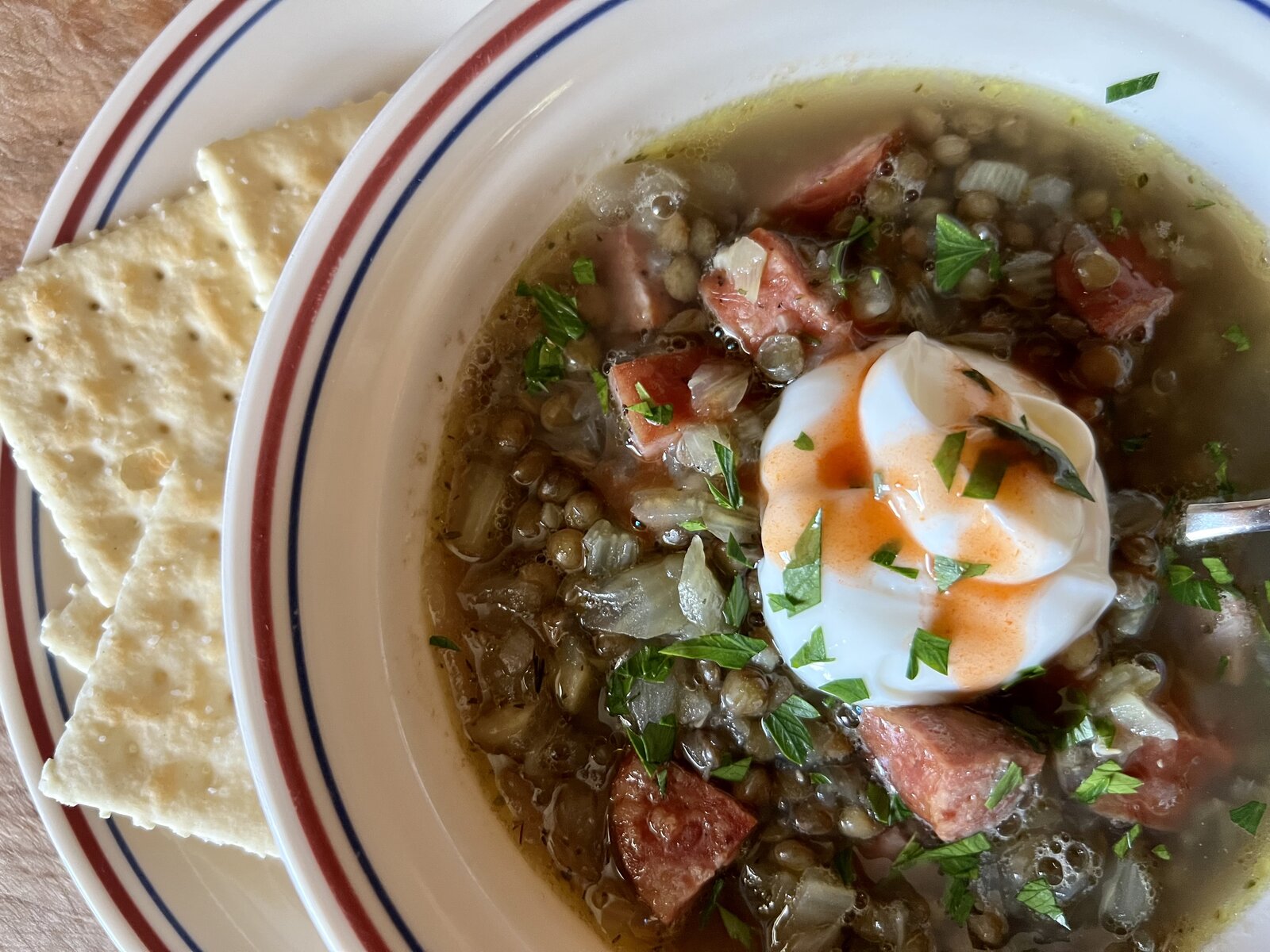 Lentil and Sausage Soup