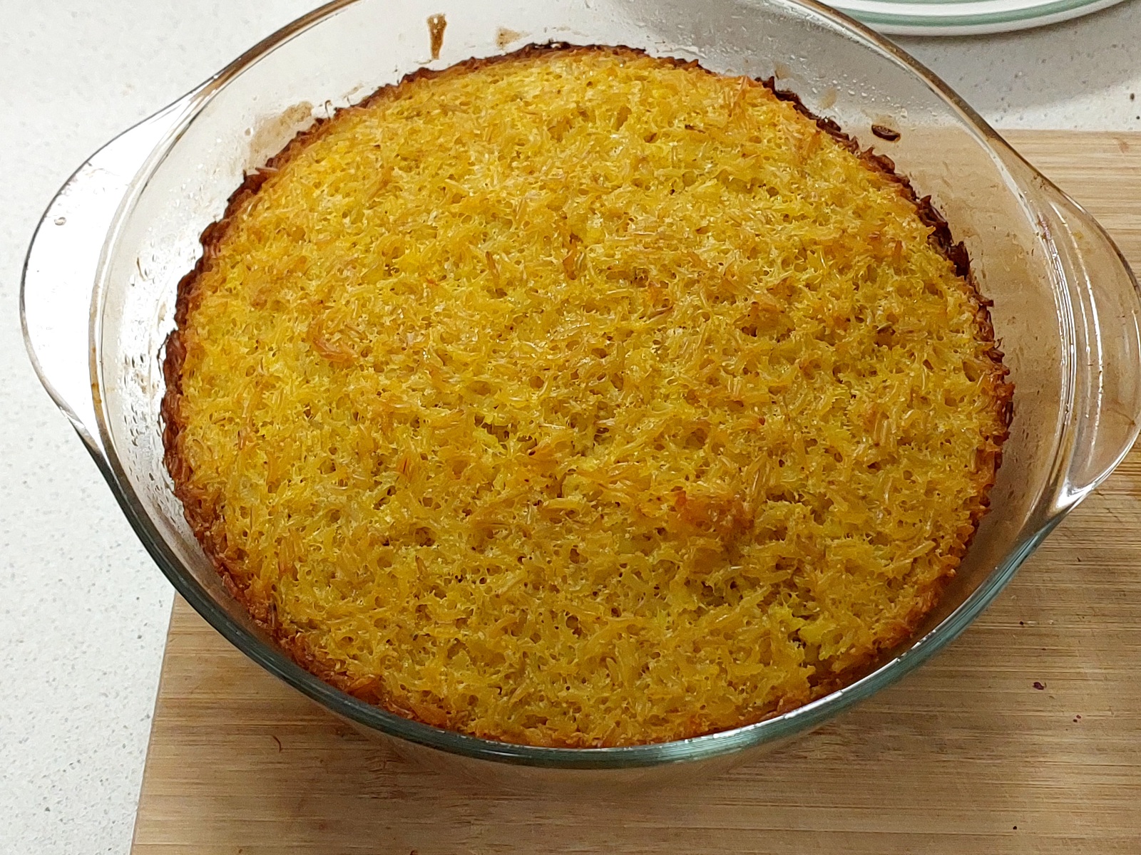 Lid off once cooked