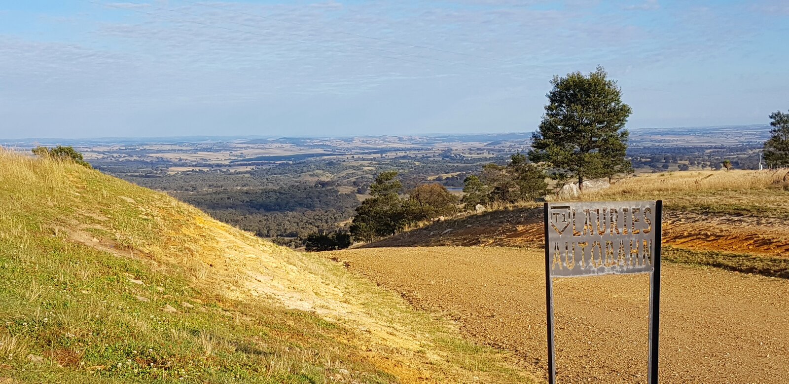 Looking North from the top