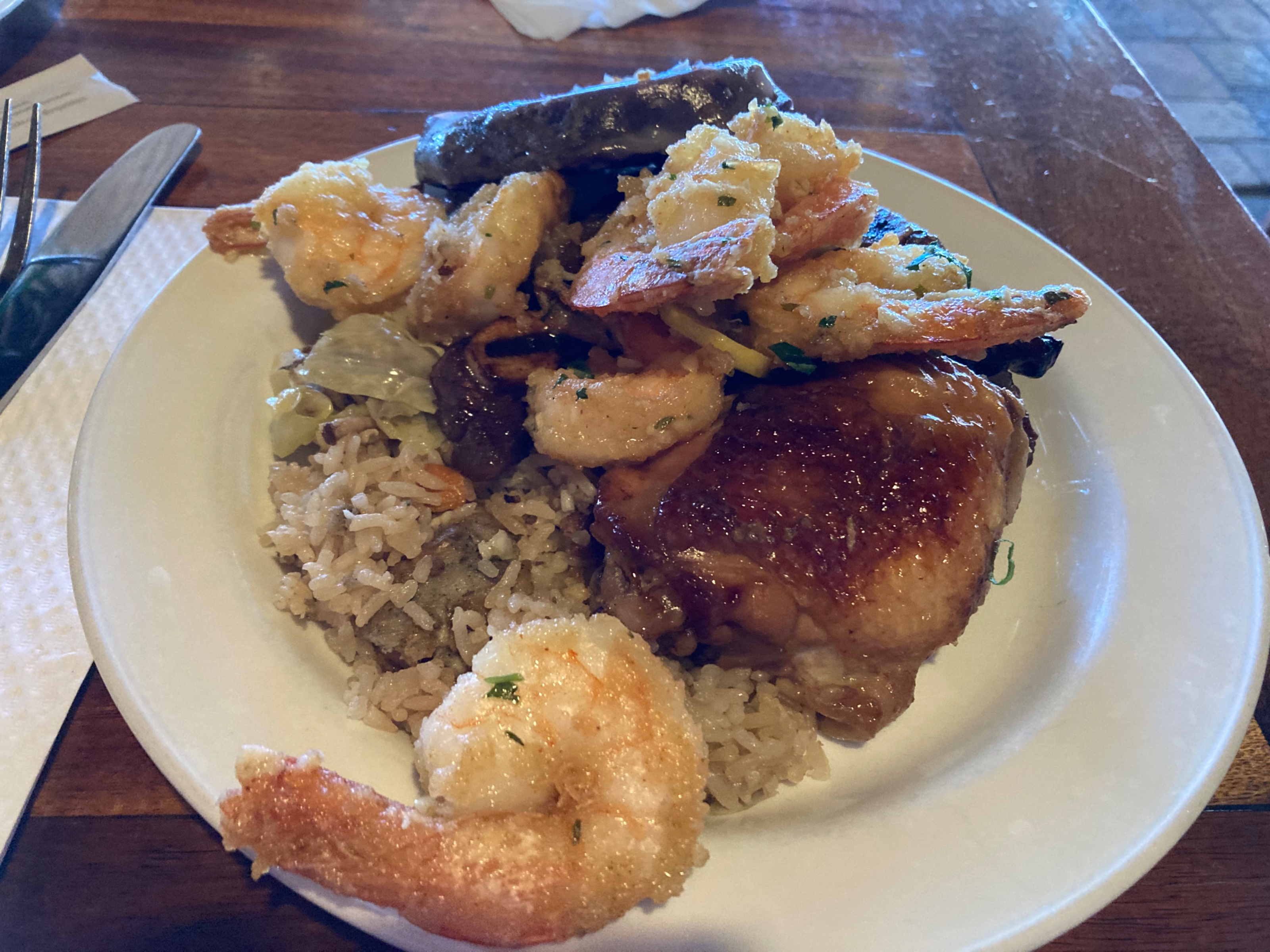 Lunch buffet at Duke’s Waikiki
