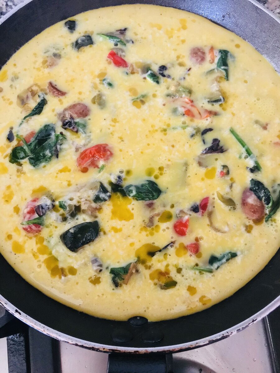 Making Mixed Veggies Frittata.jpeg